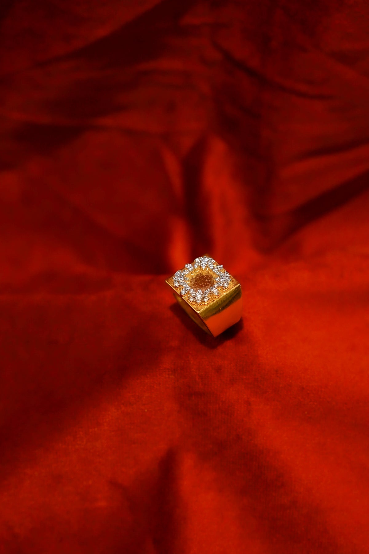 Gilded Signet Ring