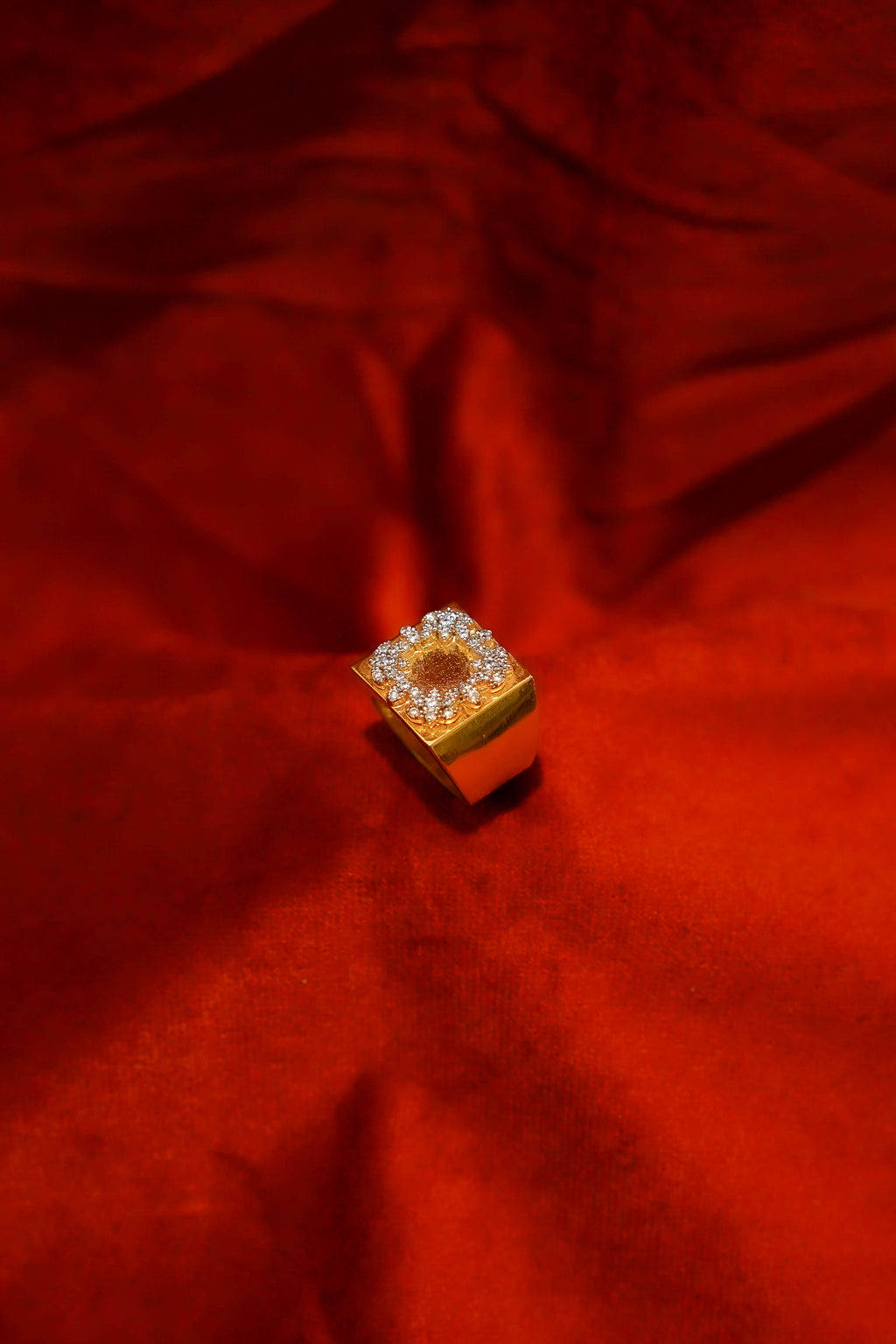 Gilded Signet Ring