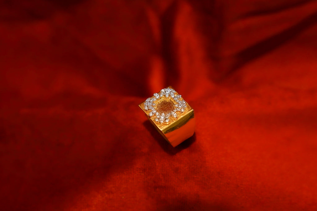 Gilded Signet Ring