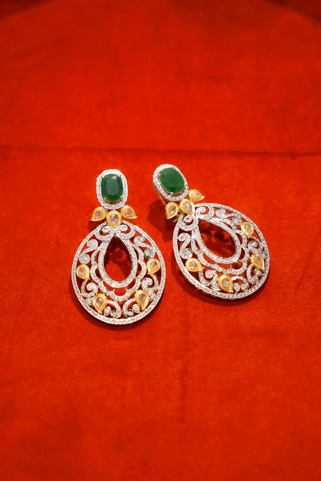 Verdant Teardrop Earrings