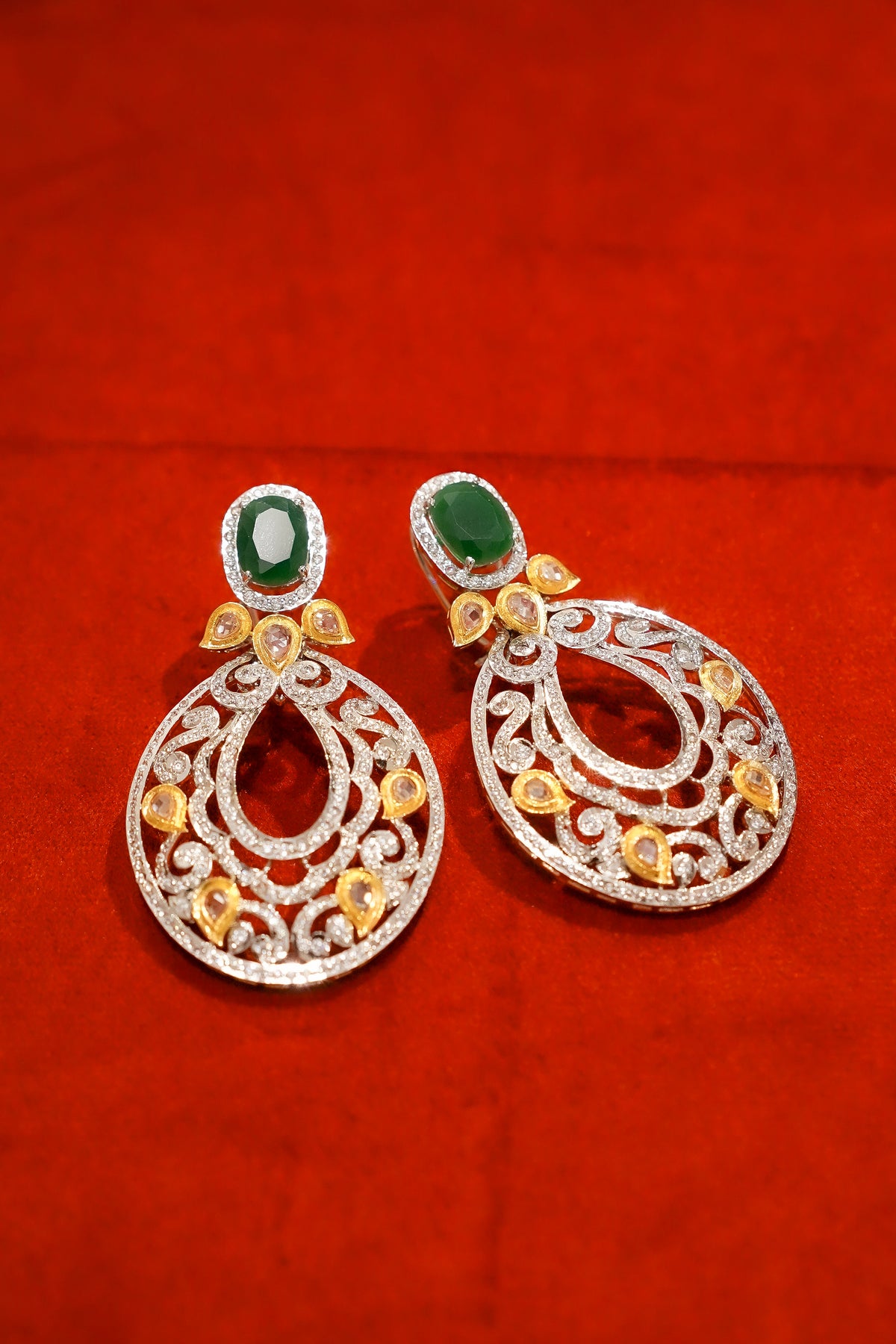 Verdant Teardrop Earrings