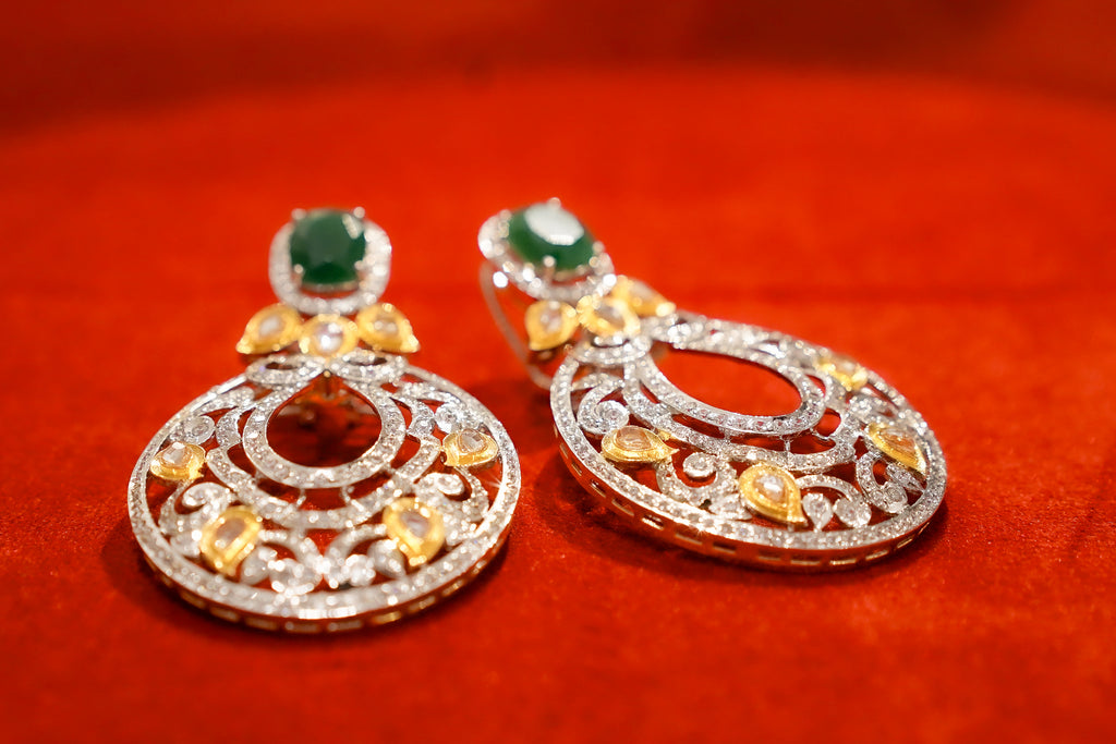 Verdant Teardrop Earrings