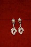 Pearl Art Deco Earrings