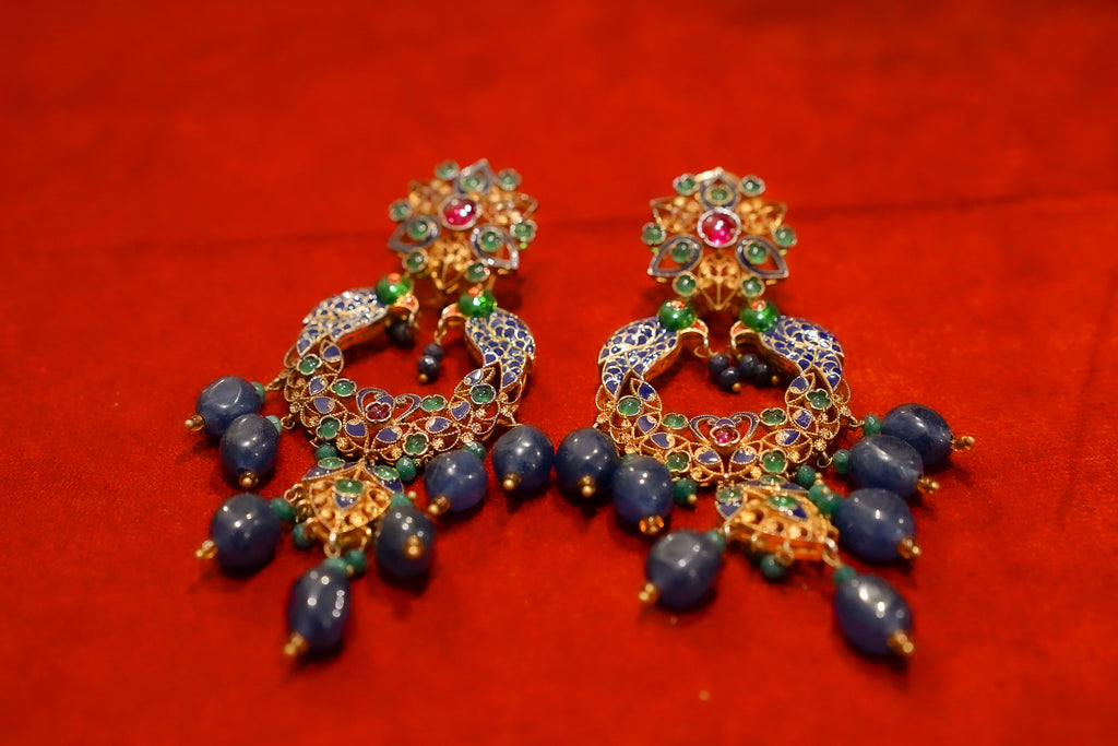 Peacock Chandbalis