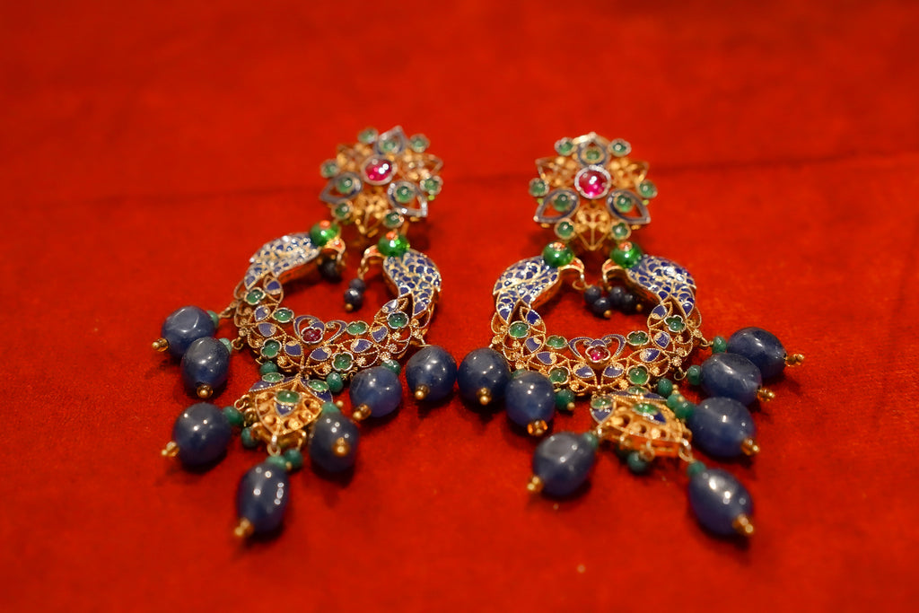 Peacock Chandbalis