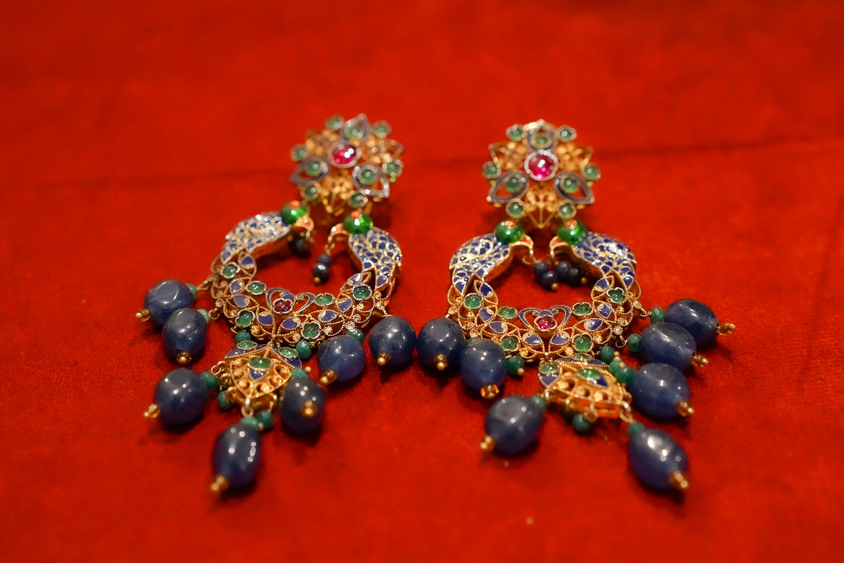 Peacock Chandbalis