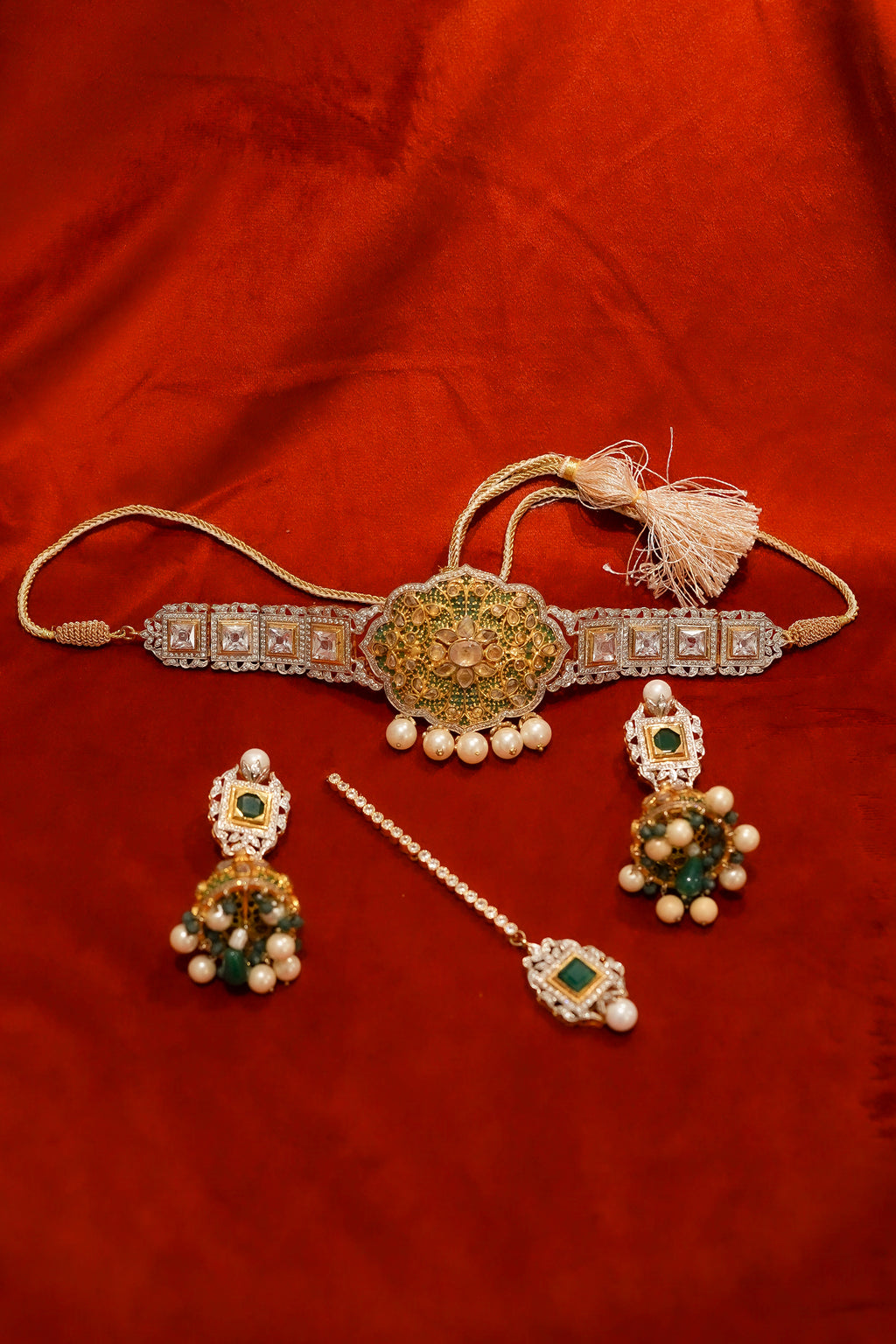 The Royal Polki & Pearl Bridal Ensemble