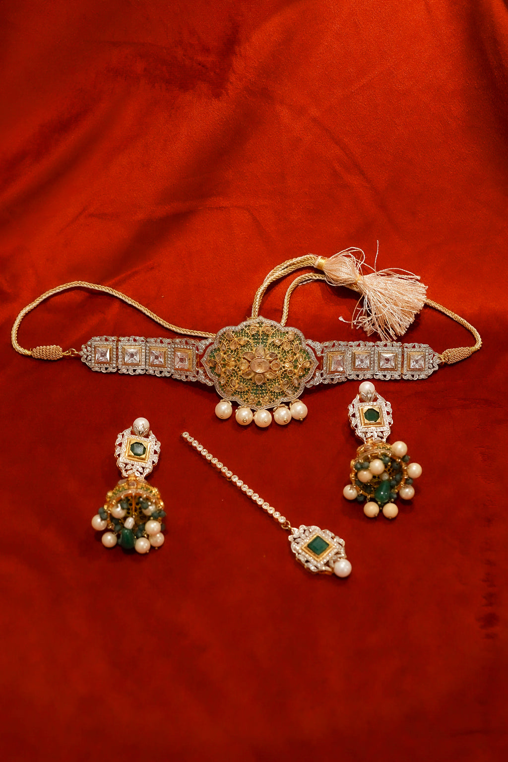 The Royal Polki & Pearl Bridal Ensemble