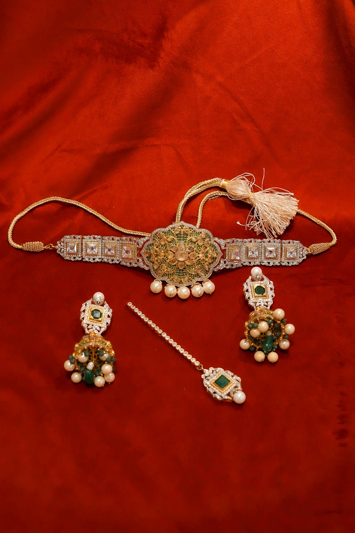 The Royal Polki & Pearl Bridal Ensemble
