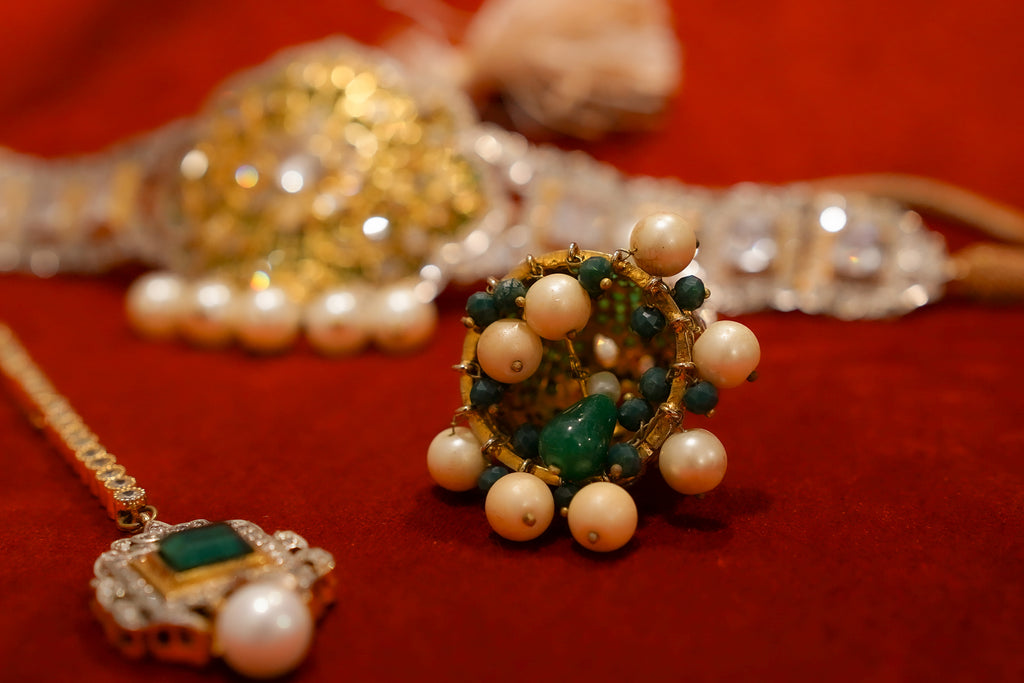 The Royal Polki & Pearl Bridal Ensemble