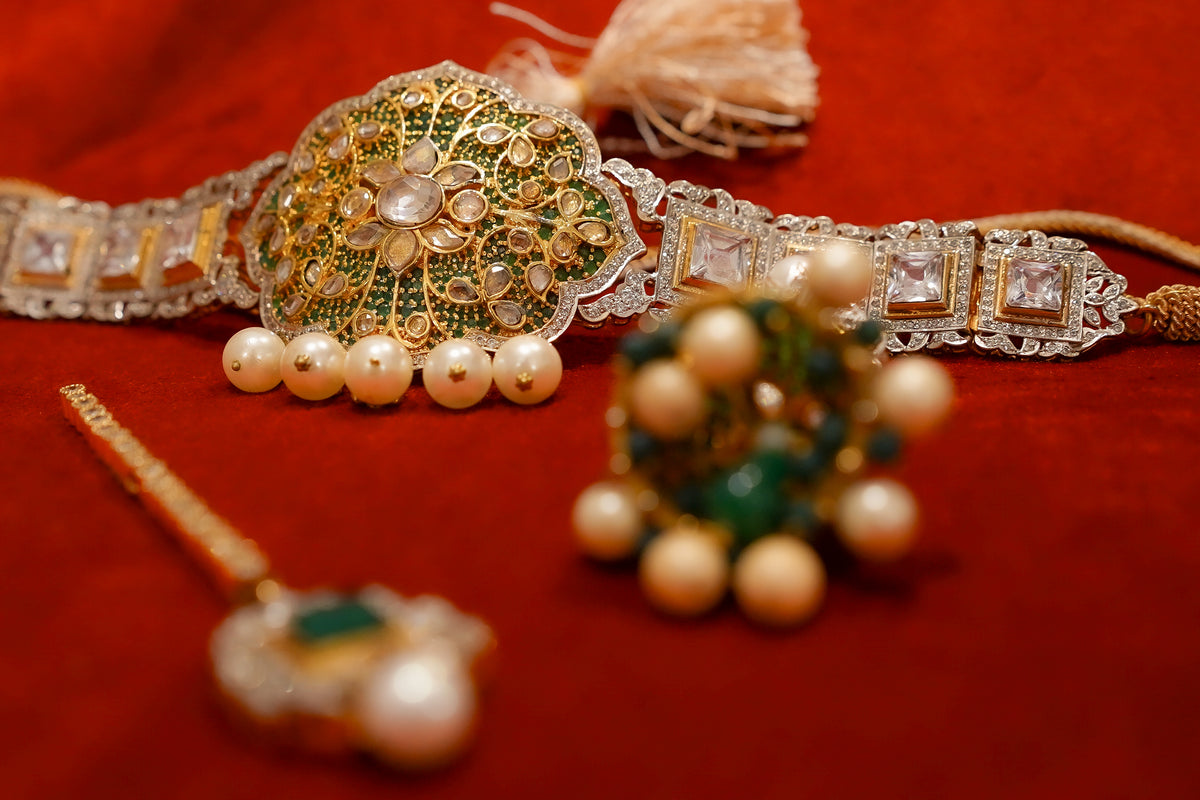 The Royal Polki & Pearl Bridal Ensemble