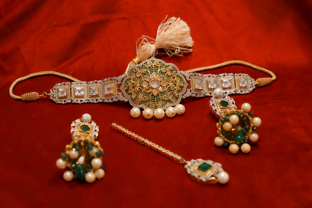 The Royal Polki & Pearl Bridal Ensemble
