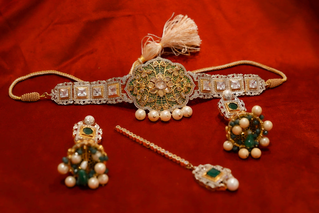 The Royal Polki & Pearl Bridal Ensemble