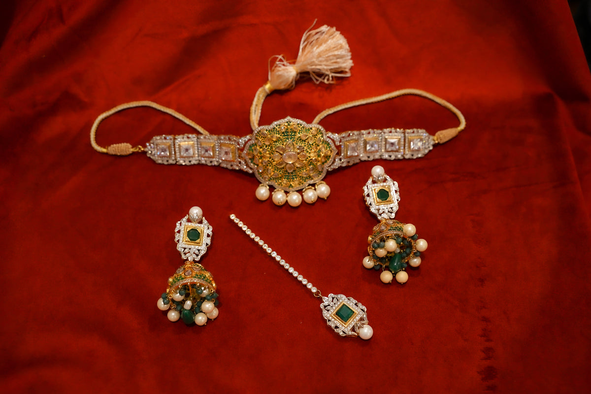 The Royal Polki & Pearl Bridal Ensemble