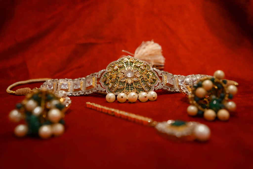 The Royal Polki & Pearl Bridal Ensemble