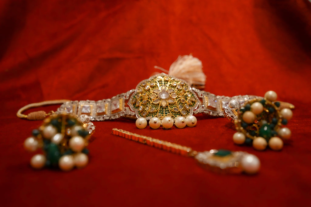 The Royal Polki & Pearl Bridal Ensemble