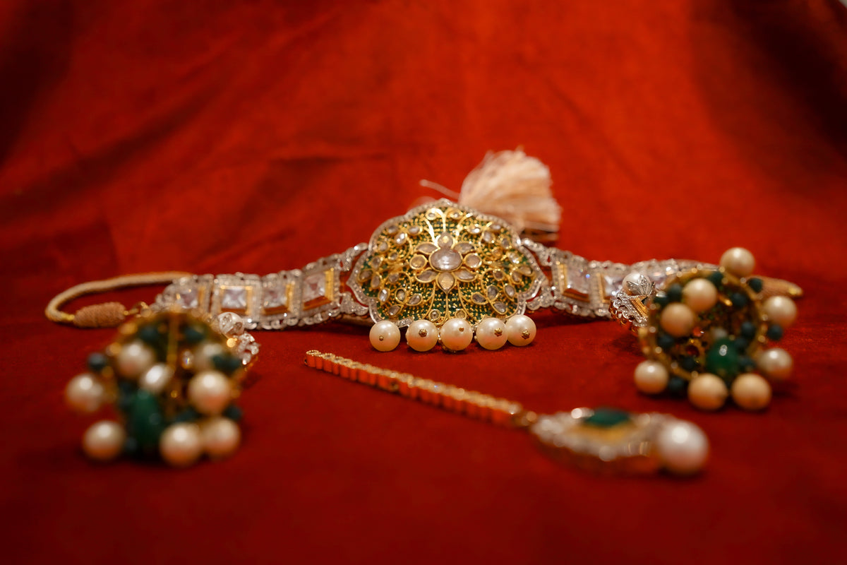 The Royal Polki & Pearl Bridal Ensemble