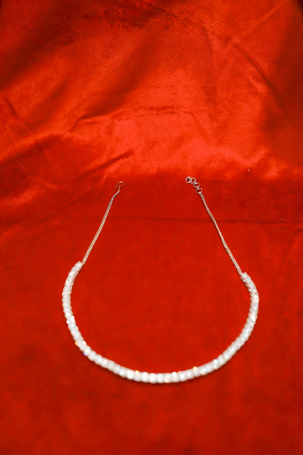 Single-String Tennis Necklace