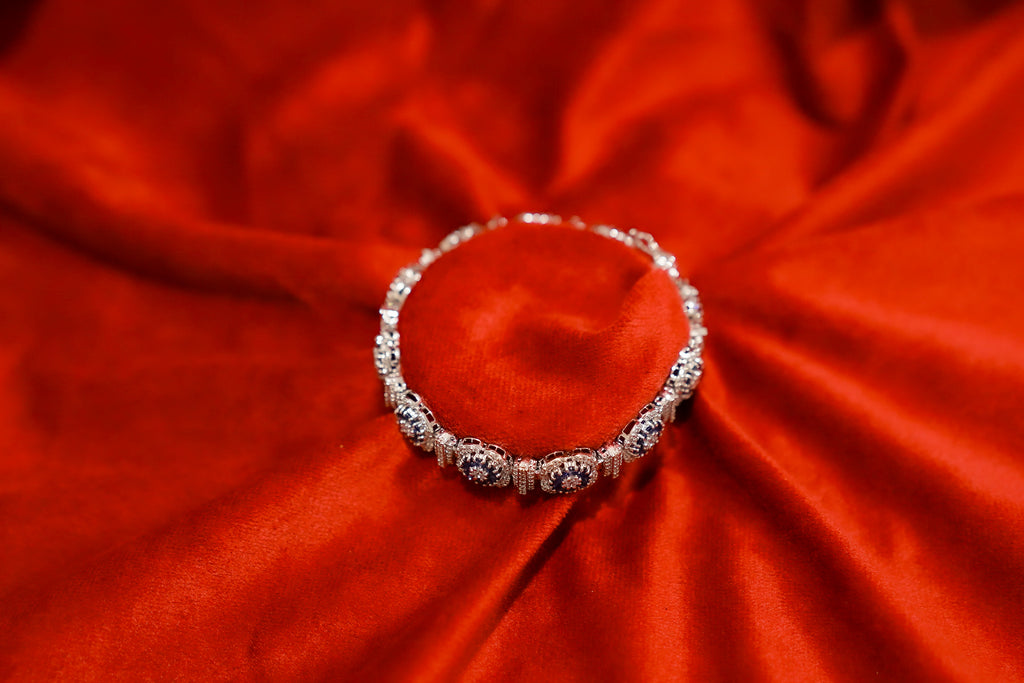 Solitaire Eternity Bangle