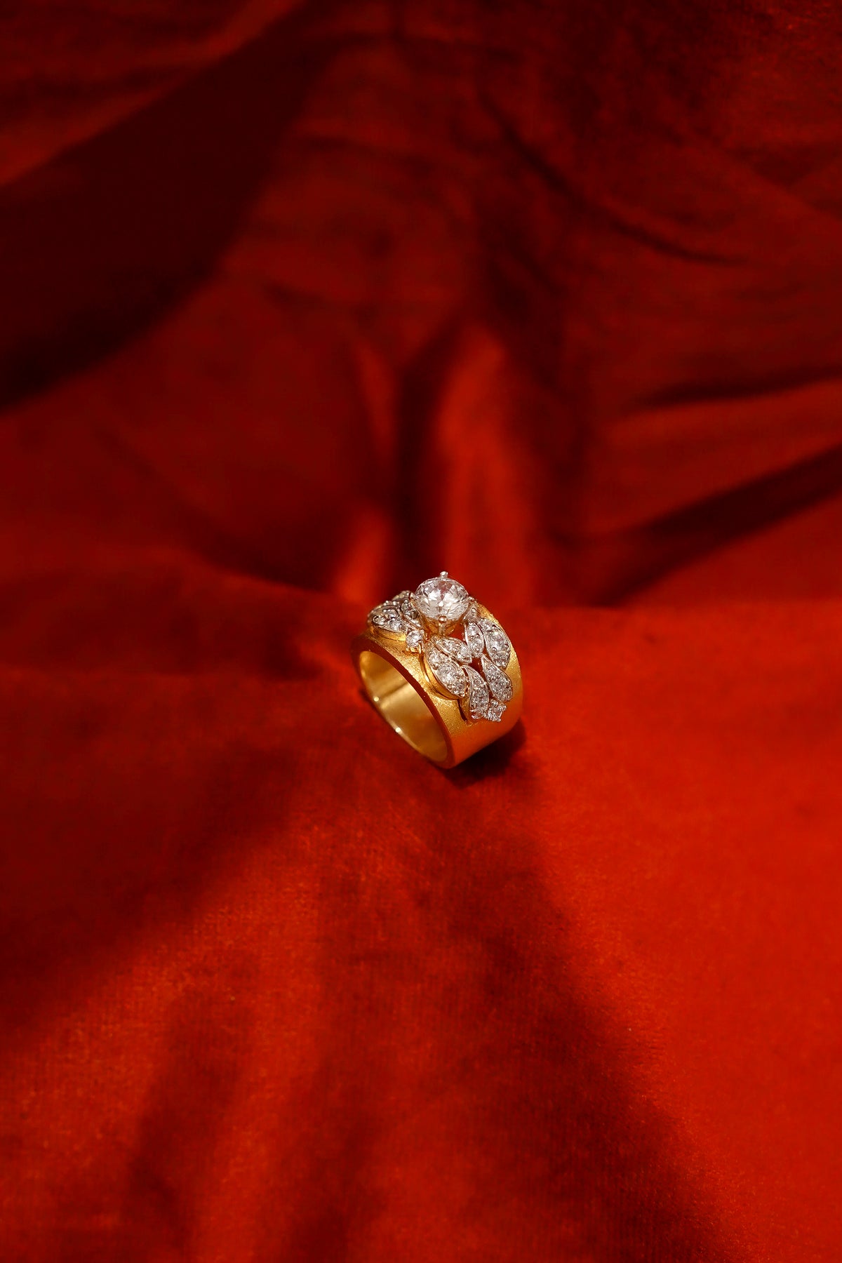 Gold Leaf Ring