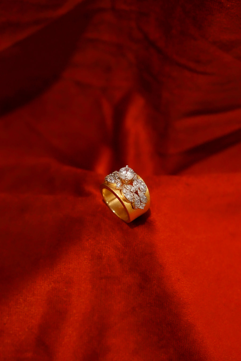 Gold Leaf Ring