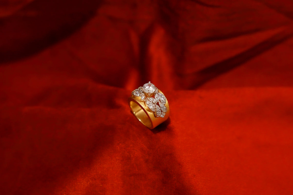 Gold Leaf Ring