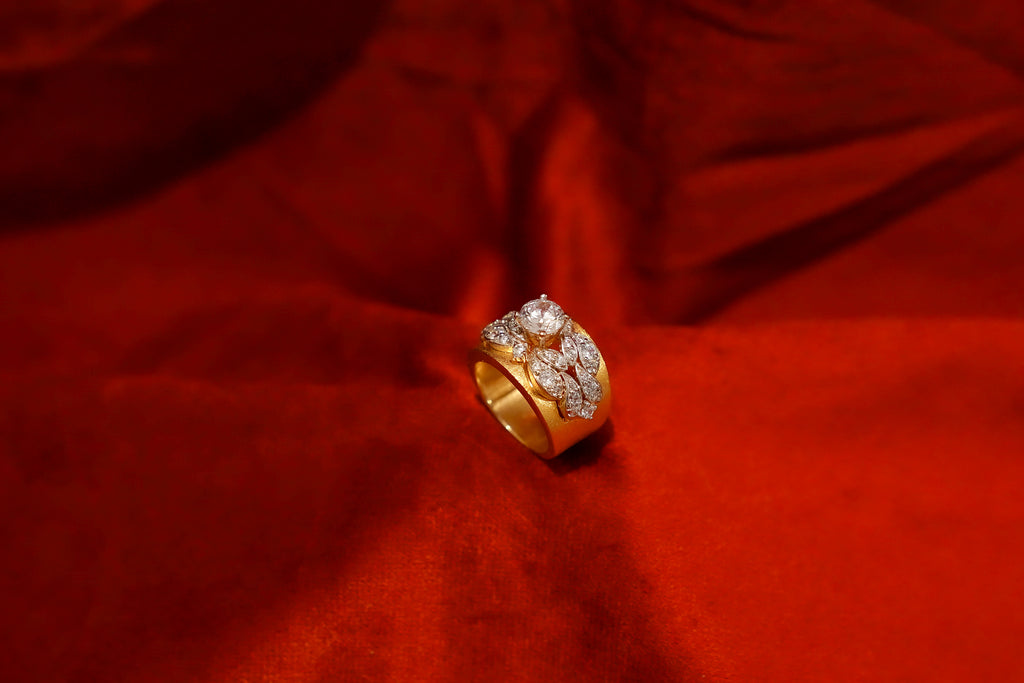 Gold Leaf Ring