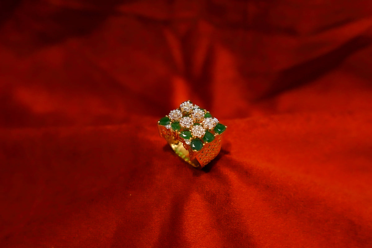The Royal Crown Cluster Ring