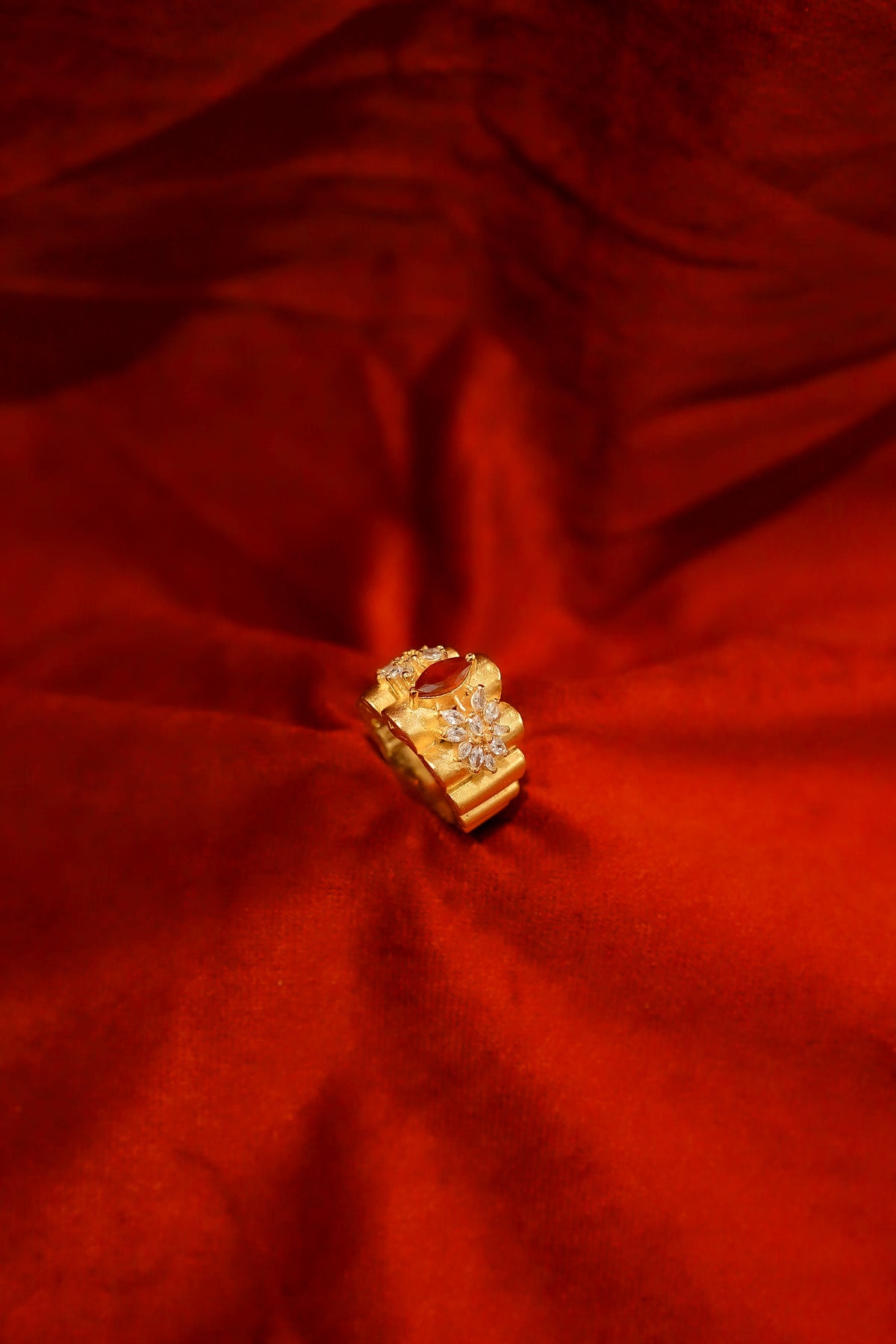 Regal Ruby-Accent Ring